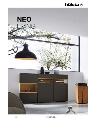 hülsta Broschüre Neo Wohnen INT