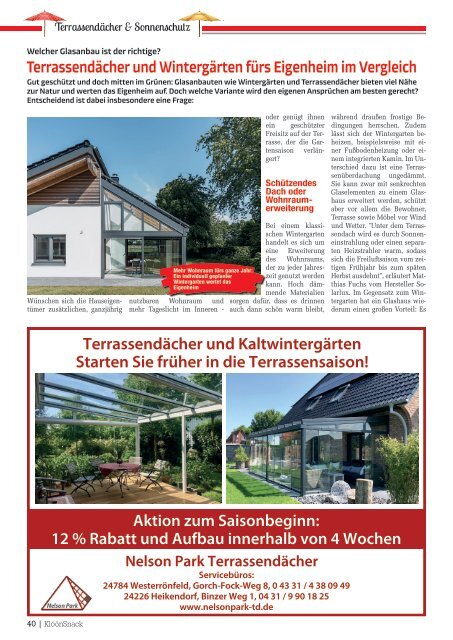 Holsteiner KlöönSNACK - Ausgabe Rendsburg / Mittelholstein - März 2024