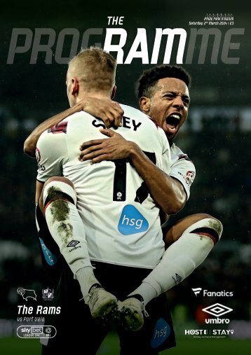 Derby County v Port Vale 