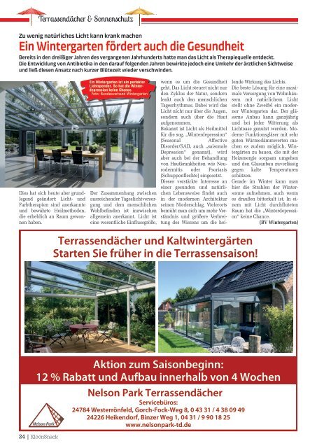 Holsteiner KlöönSNACK - Ausgabe Kiel / Eckernförde - März 2024