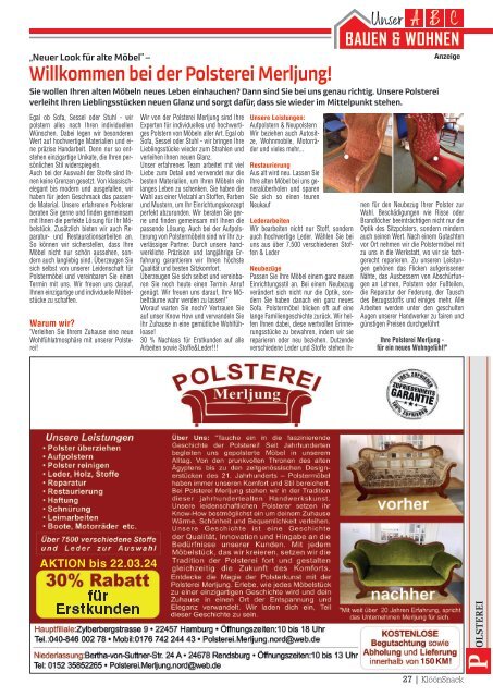 Holsteiner KlöönSNACK - Ausgabe Kiel / Eckernförde - März 2024