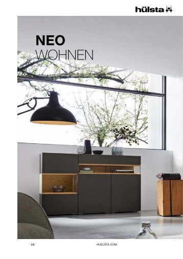 hülsta Broschüre Neo Wohnen DE