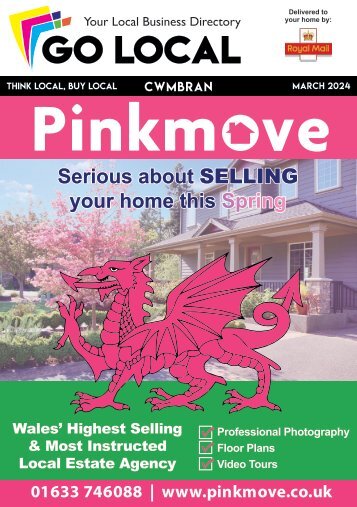 Go Local Cwmbran Magazine Mar 24 Issue