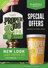 St Austell Brewery - Leased & Tenanted Special Offers - March & April 2024