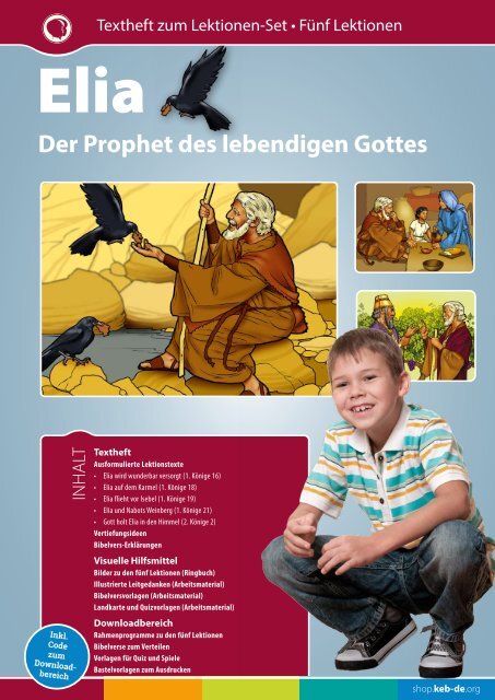 Elia - Der Prophet Gottes - Lektionen-Set