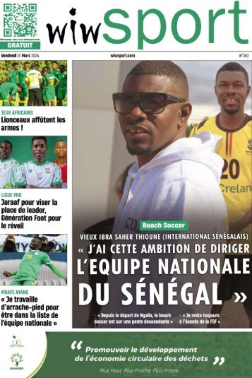 Journal wiwsport n363 - 01 mars 2024