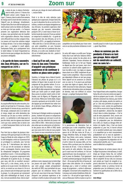 Journal wiwsport n363 - 01 mars 2024