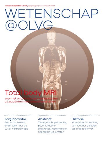 Wetenschap@OLVG 2024 #1 maart