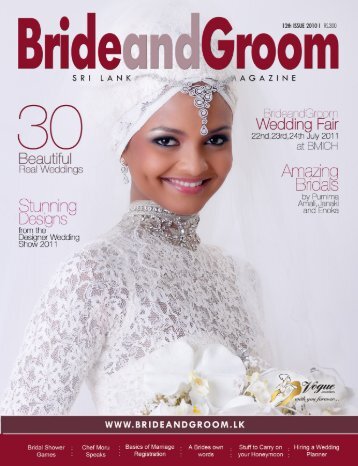 12th issue of BrideandGroom wedding magazine