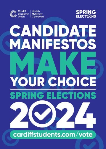 Spring Elections 2024 - Candidate Manifestos