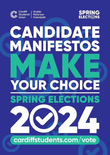 Spring Elections 2024 - Candidate Manifestos
