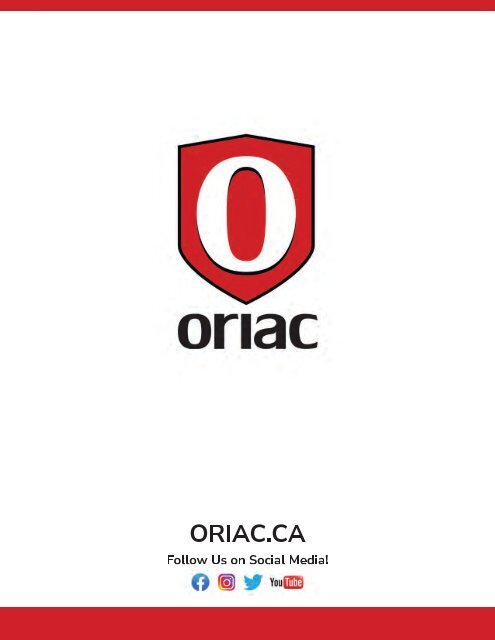 Oriac March/April 2024 Promotions