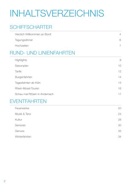 Bonner Personen Schiffahrt - Linienfahrten & Themenfahrten