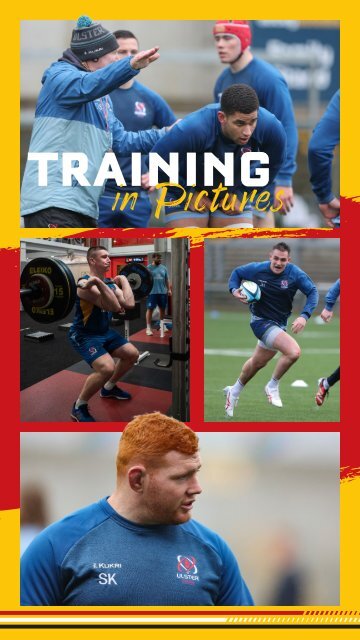 BKT-URC Ulster Rugby Match Day Programme v Dragons