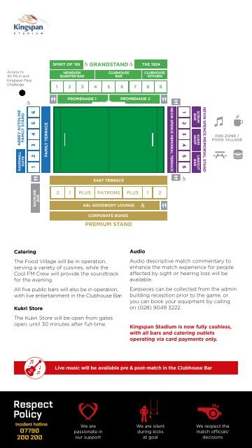 BKT-URC Ulster Rugby Match Day Programme v Dragons