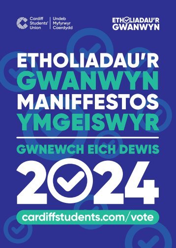 Etholiadau'r Gwanwyn - Maniffestos Ymgeiswyr 2024