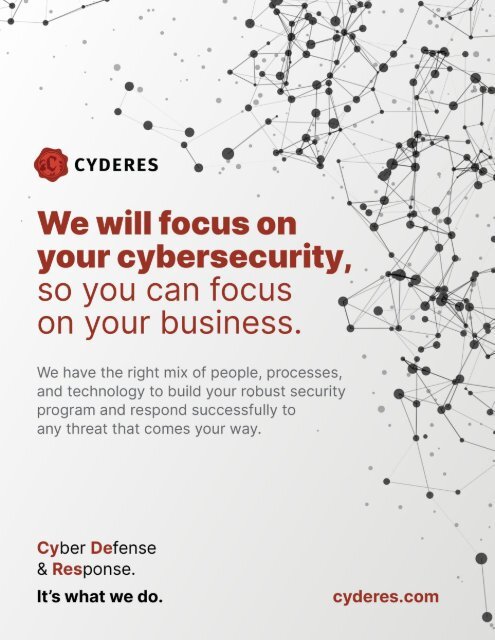 The Cyber Defense eMagazine March Edition for 2024