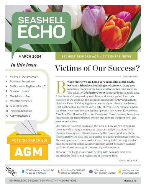 SSAC Echo | March 2024