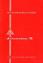 Betriebsanleitung Alexander TS