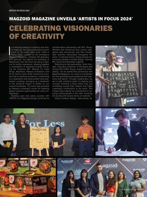 Magzoid Magazine - Luxury Magazine in the Creative Space | March 2024 |
