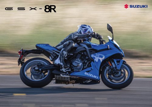 GSX-8R Modellprospekt 2024