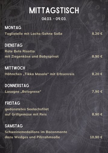 Mittagstisch Aalen - KW 10