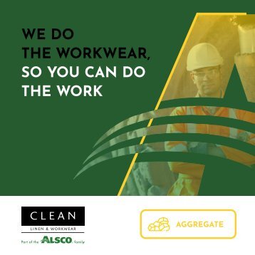 Aggregate Industry Laundry Services Brochure