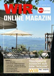 WIR ONLINE MAGAZIN vom 4. März 2024