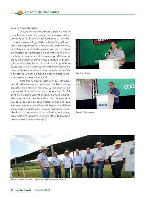 Revista Coamo Edição de Fevereiro de 2024