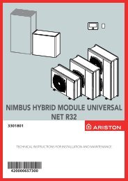 Nimbus M NET R32 Hybrid Installation Manual UK