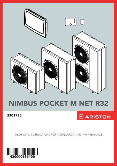 Nimbus Pocket M NET R32 Installation Manual UK