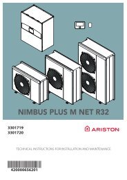 Nimbus Plus M NET R32 Installation Manual UK