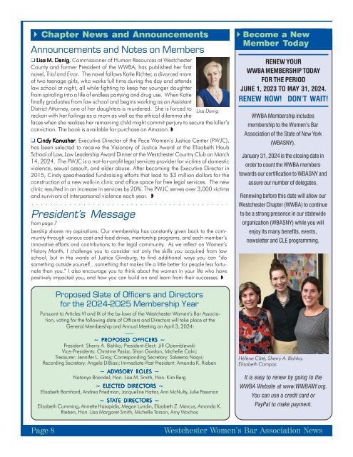 NON-MEMBER MARCH WWBA NEWSLETTER