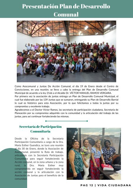 Edición N°9 Revista Vida Ciudadana - Febrero