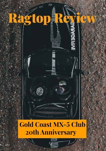 MX5 Club QLD Gold Coast 20 years