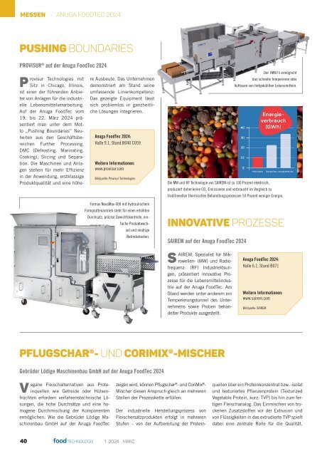 food TECHNOLOGIE 1/2024