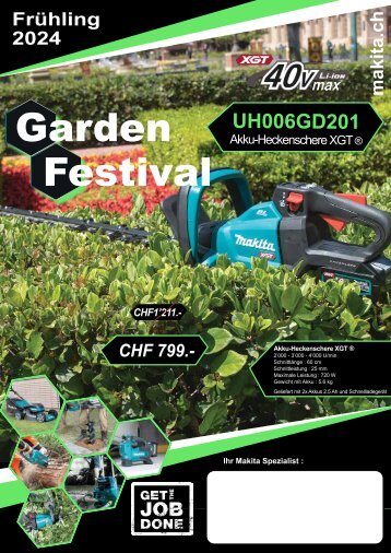 Makita Garden Festival 2024
