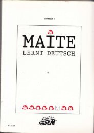 Maite lernt Deutsch