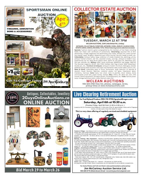 Woodbridge Advertiser/AuctionsOntario.ca - 2024-03-05