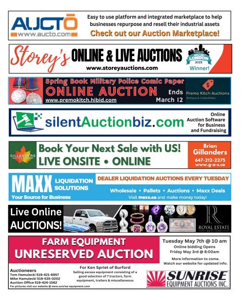 Woodbridge Advertiser/AuctionsOntario.ca - 2024-03-05