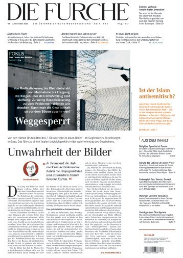 DIE FURCHE 02.11.2023
