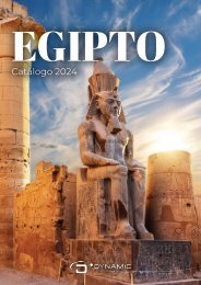 CATALOGO EGIPTO DYNAMIC TOURS 2024