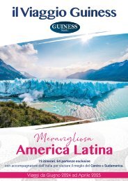 Meravigliosa America Latina - Guinesstravel 2024-2025