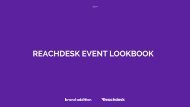 Reachdesk Event Lookbook