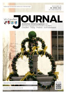 Creussen Journal - Ausgabe 08.03.2024
