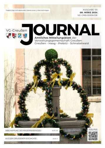 Creussen Journal - Ausgabe 08.03.2024