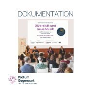 Deutscher Musikrat - Podium Gegenwart  Symposium 2023 