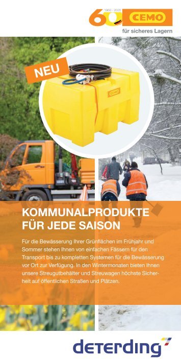 CEMO Kommunalprodukte bei Deterding