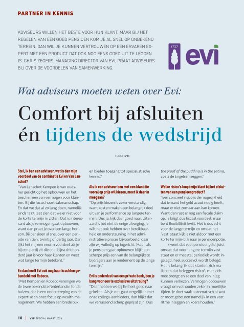 VVP SPECIAL Duurzaam Advies eZine