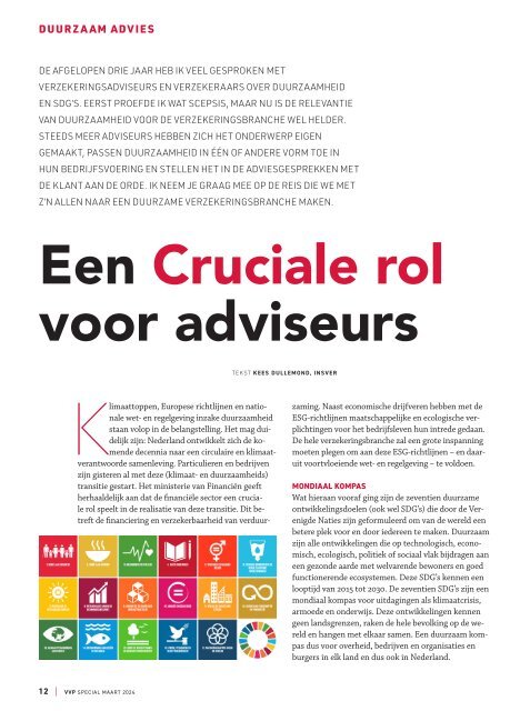 VVP SPECIAL Duurzaam Advies eZine